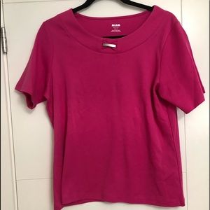 ALIA/PM/M/NWT/Dark Pink /Blouse